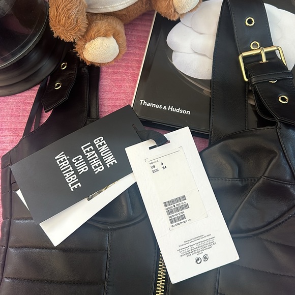 Moschino x H&M Leather Dress - Picture 9 of 12